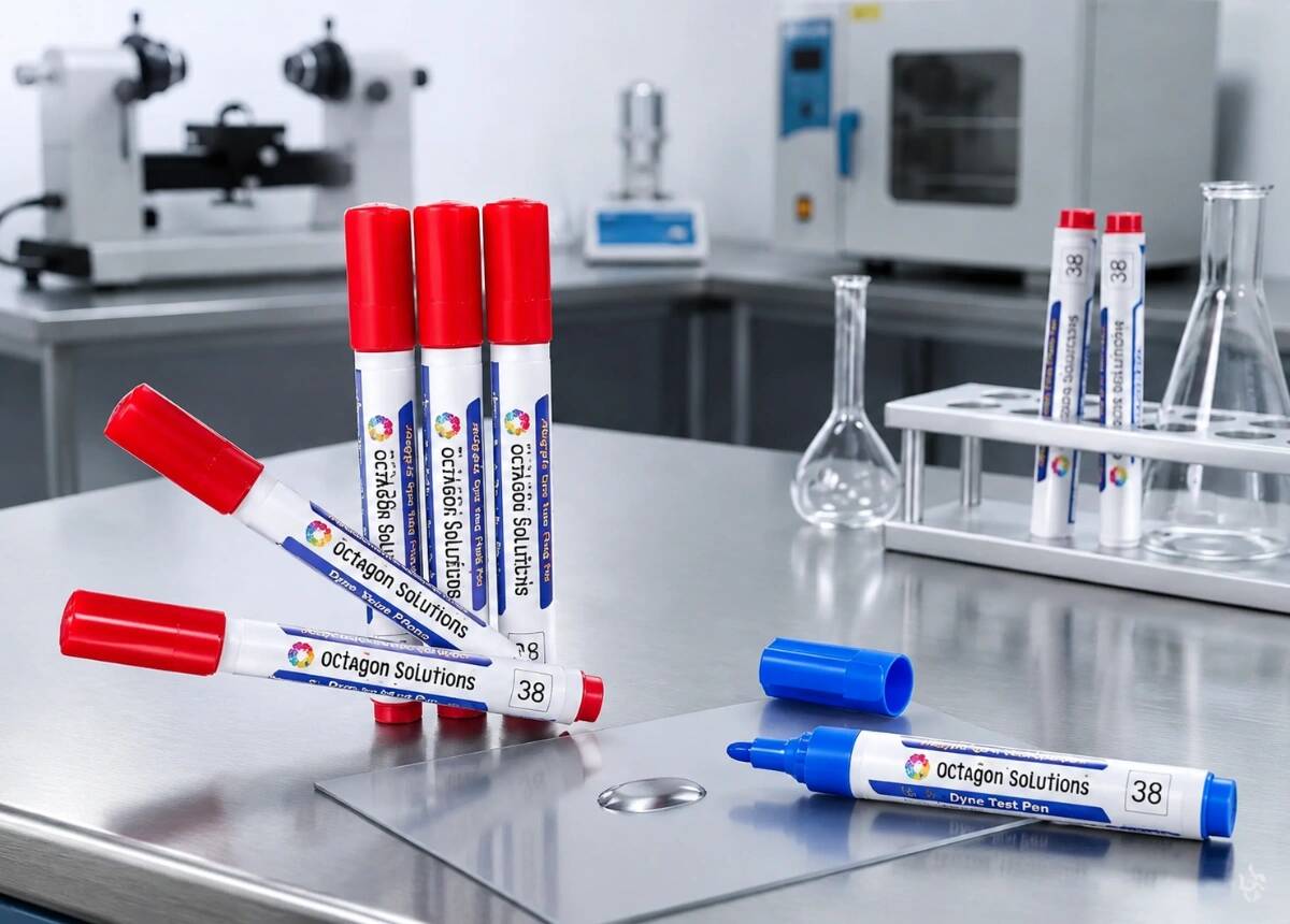 Dyne Test Pen – Accurate Surface Tension Testing Solution for Printing & Packaging Industries