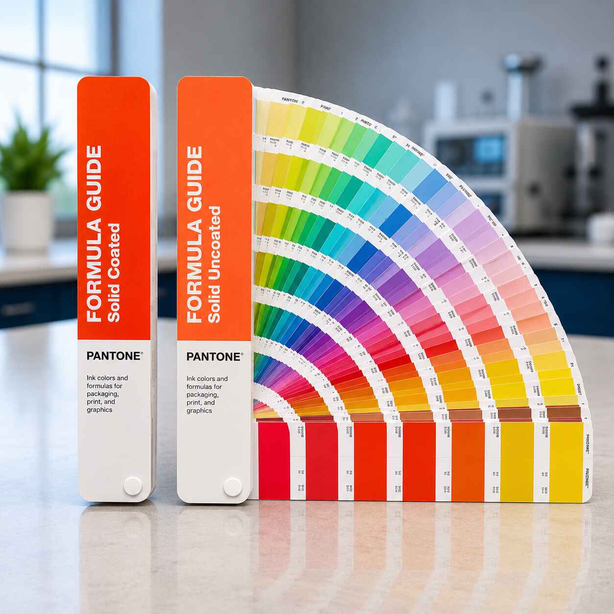Multicolor Pantone Shade Guide image 1